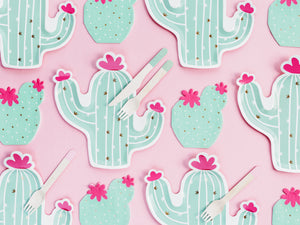 Cactus Party Napkins and Plates