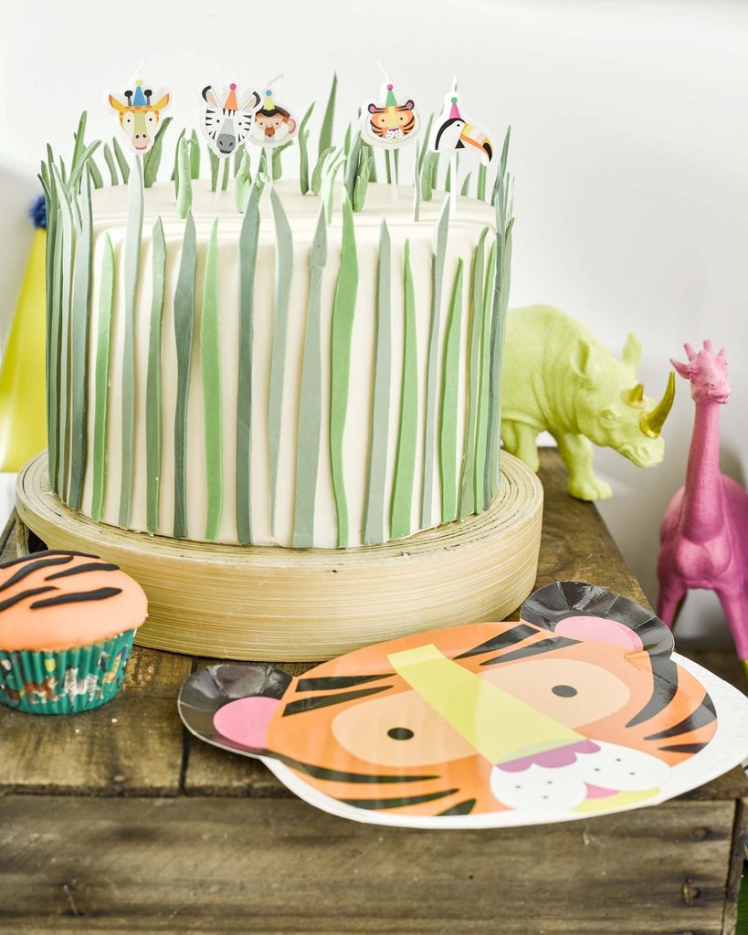 TOYANDONA 5Pcs Jungle Animal Cake Toppers, Zoo Animal Cake Toppers Jungle Animals  Cake Decorations for Baby Showers Birthday Party : Amazon.in: Toys & Games