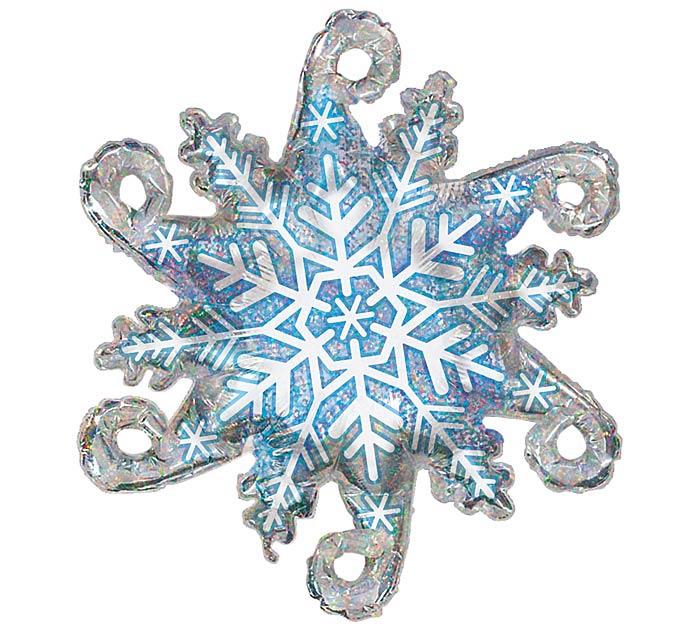 Christmas Linky Snowflake Balloon 38&quot; | The Party Darling