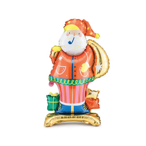 Standing Santa Claus Balloon 33.5in | The Party Darling
