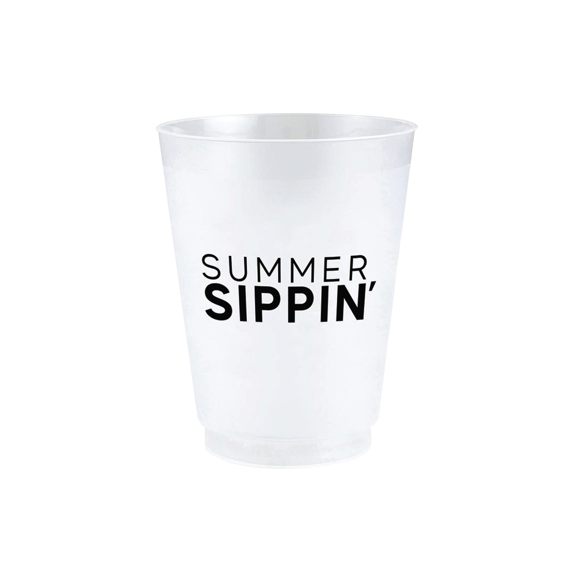 Summer Sippin&#39; Frosted Plastic Cups 8ct | The Party Darling