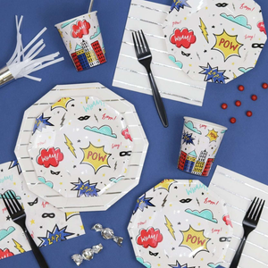 Superhero Lunch Napkins - The Party Darling