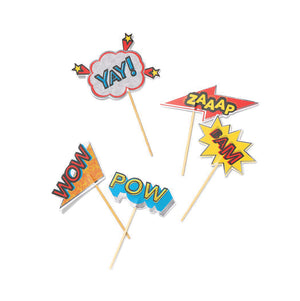 Superhero Party Cupcake Toppers 10ct | The Party Darling