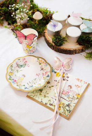 fairy party table with Fairy Wand and Tiara Set