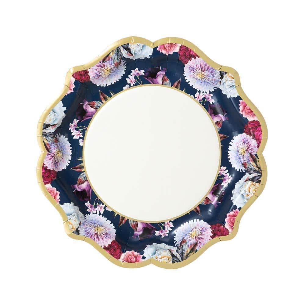 Floral Tea Party Plates Assortment 12ct | The Party Darling