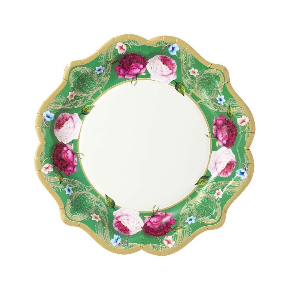 Floral Tea Party Plates Assortment 12ct | The Party Darling