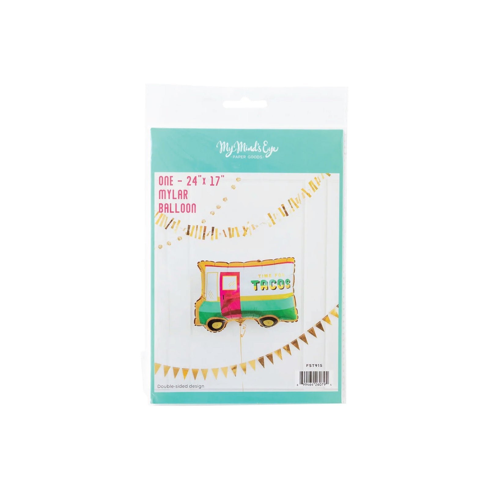 Taco Truck Foil Balloon 24in | The Party Darling