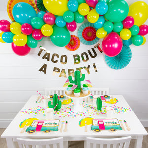 Taco Bout a Party Balloon Garland Kit 6ft - The Party Darling