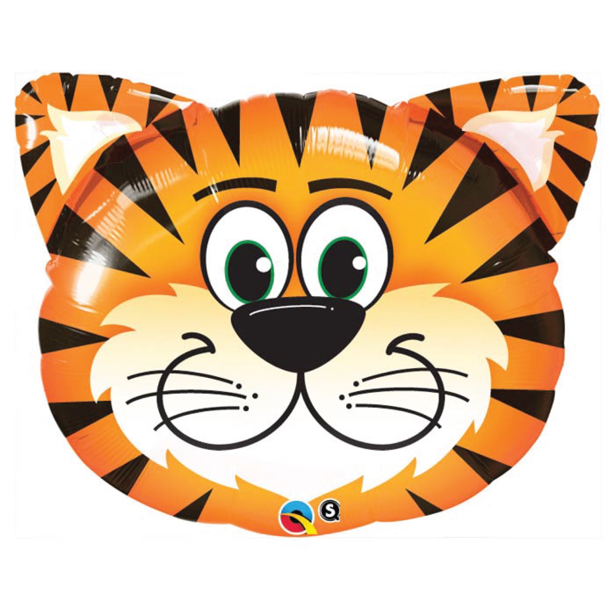 Tiger Face Mylar Balloon 30" | The Party Darling