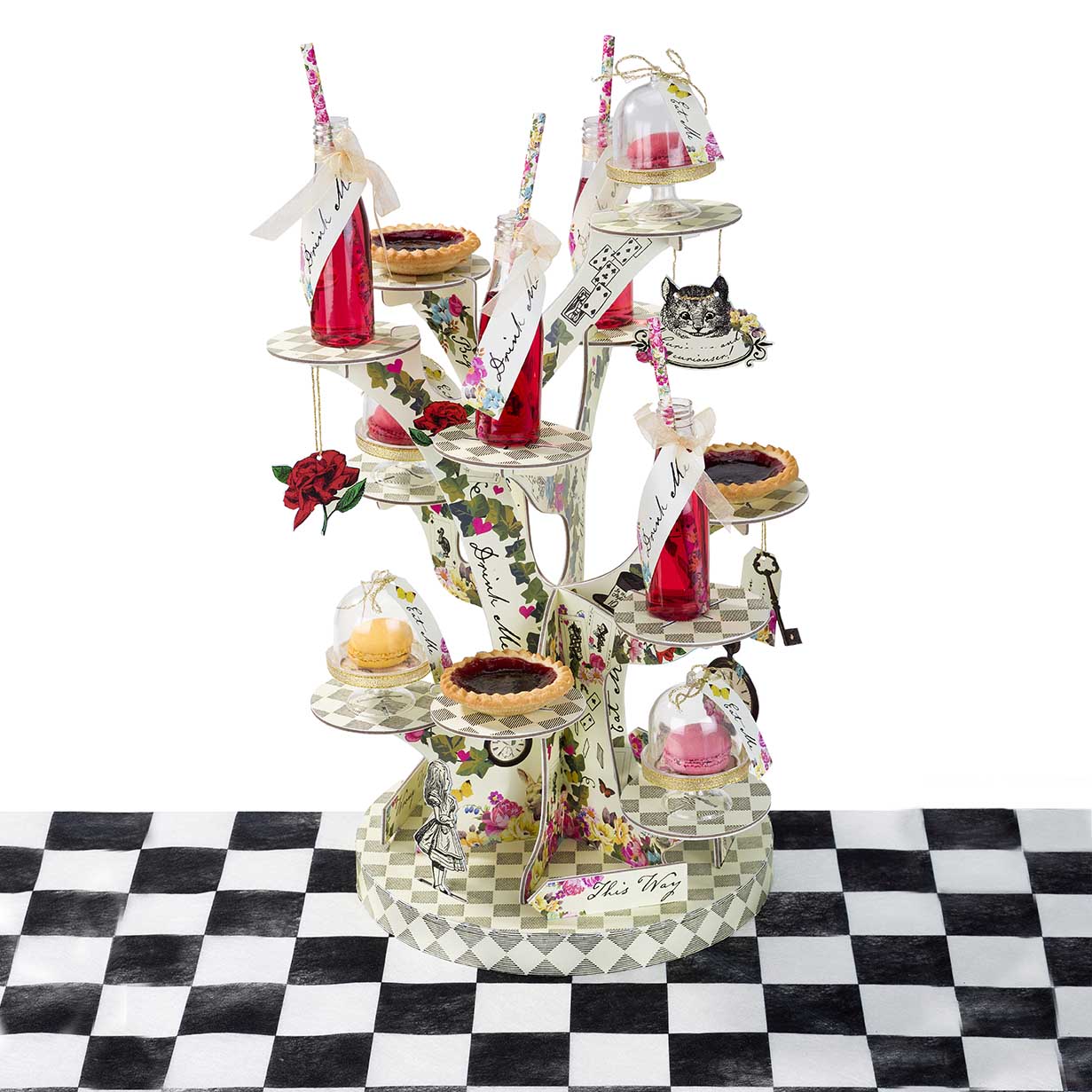 Alice in Wonderland Treat Stand Display