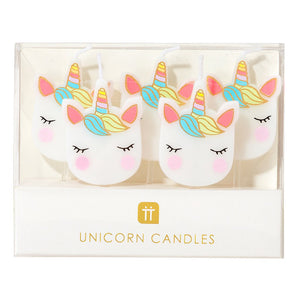 Unicorn Birthday Cake Candles 5ct | The Party Darling