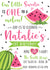 One in a Melon First Birthday Party Invitation | The Party Darling