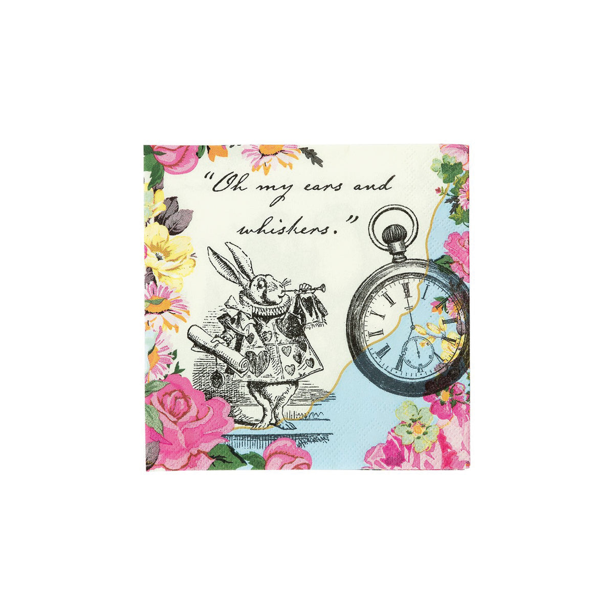 Alice in Wonderland Cocktail Napkins 20ct | The Party Darling