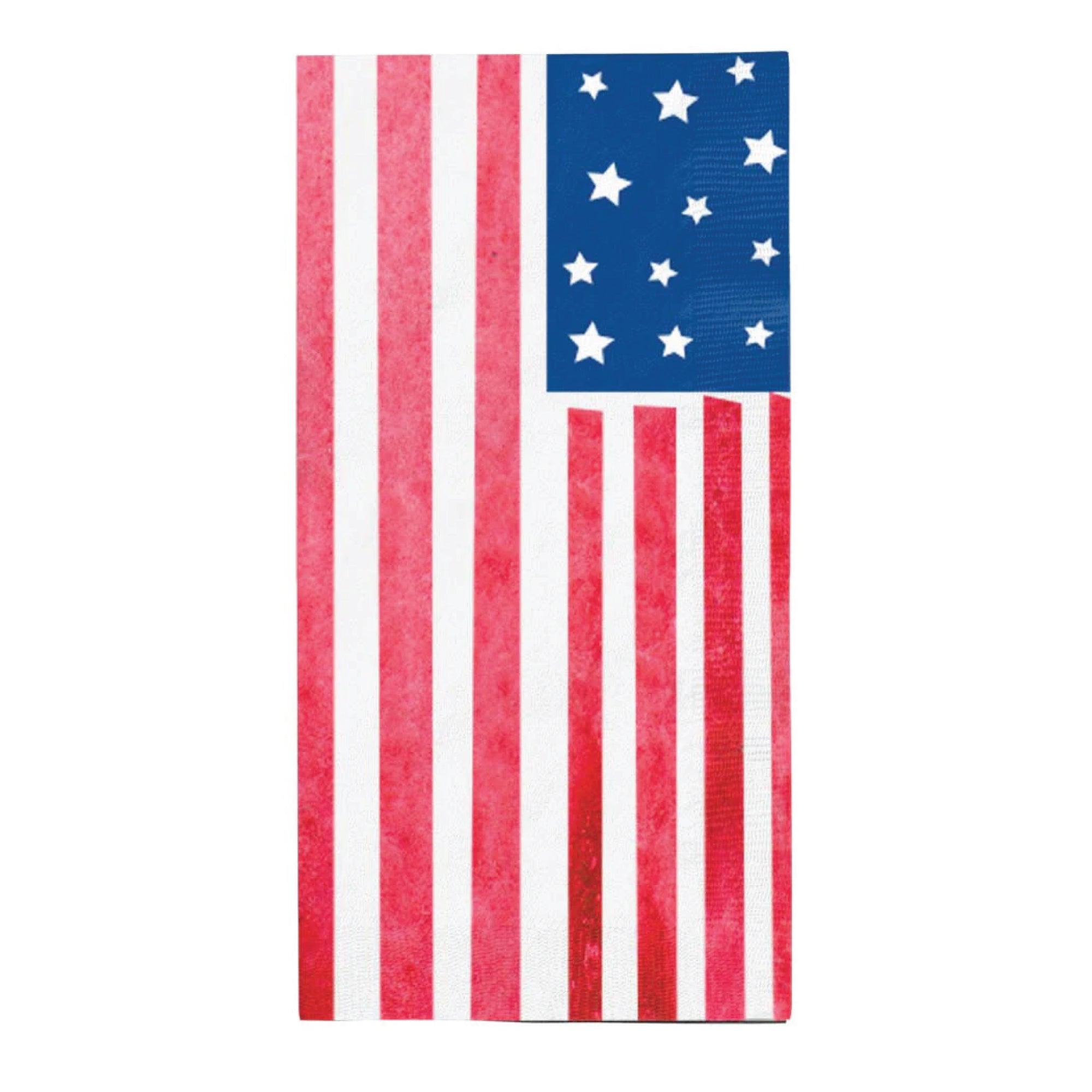 Patriotic American Flag Paper Guest Towels 16ct | The Party Darling