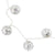 Disco Ball LED String Lights 3ft | The Party Darling