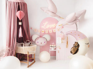 Teddy Bear on the Moon Foil Balloon 34in | The Party Darling