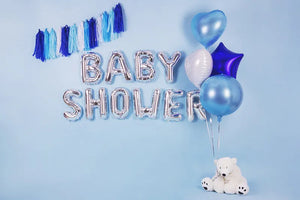 13in Air-Filled Silver Letter Balloon | The Party Darling