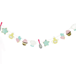 Baking Party Garland 10ft | The Party Darling