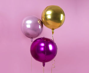Pink Orbz Foil Balloon 16in - The Party Darling