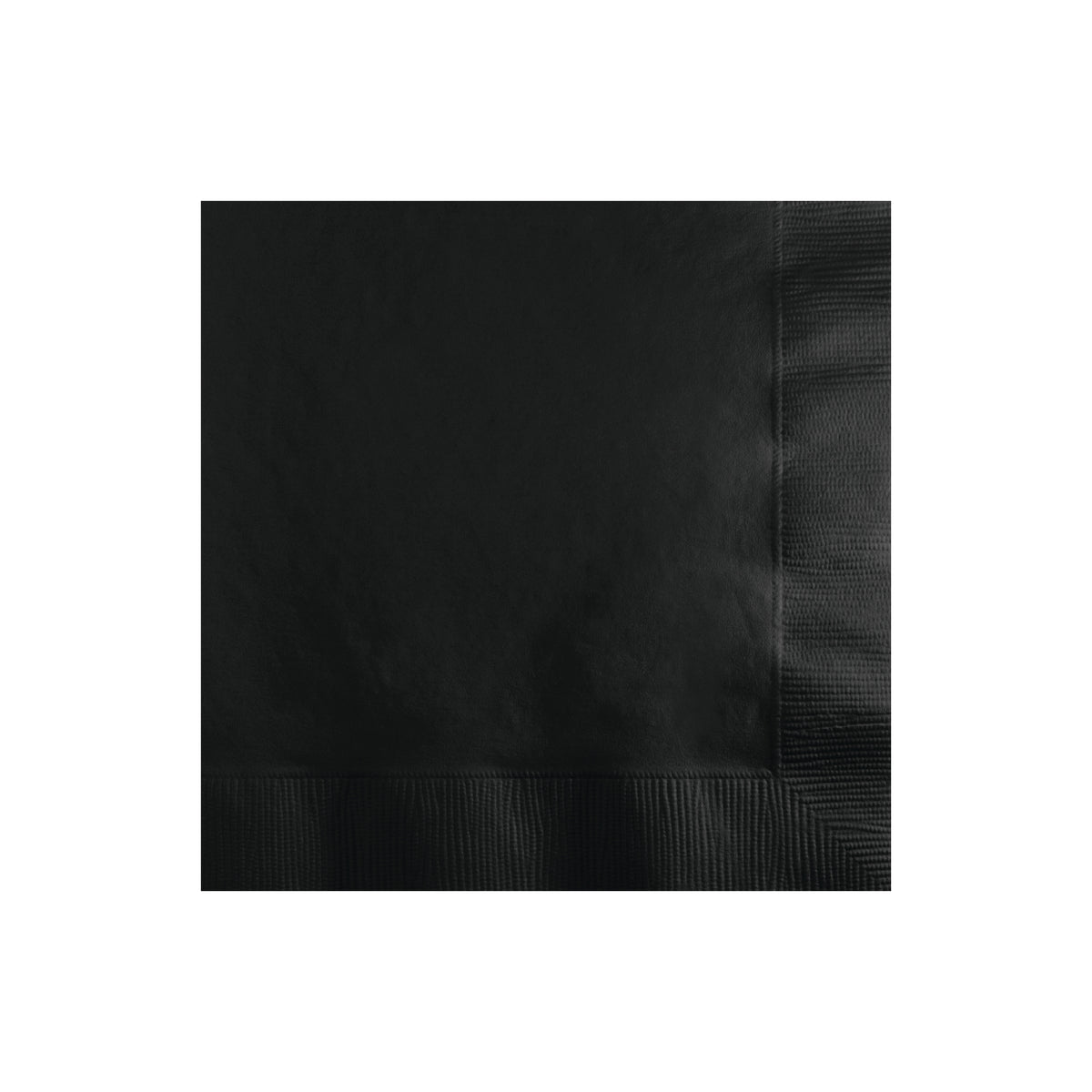 Black Paper Lunch Napkins 20ct | The Party Darling