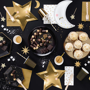 Black and Gold Party Supplies