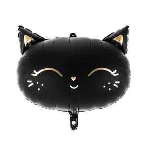 Black Cat Halloween Balloon  14in | The Party Darling