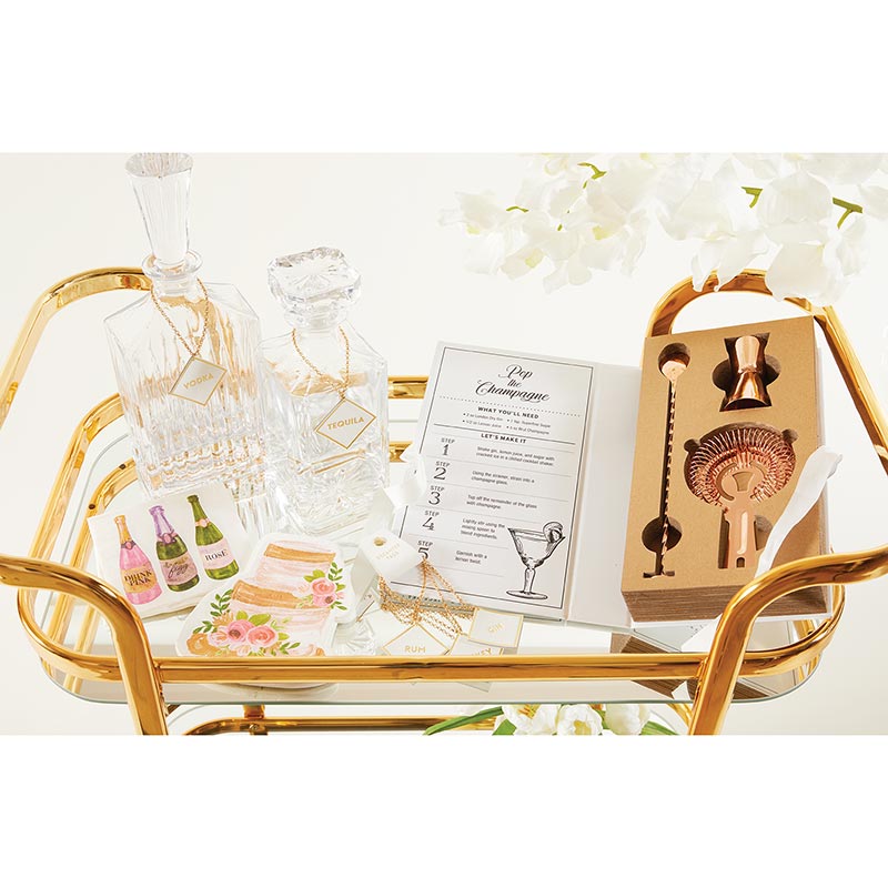 Tiered Wedding Cake Beverage Napkins 20ct - The Party Darling