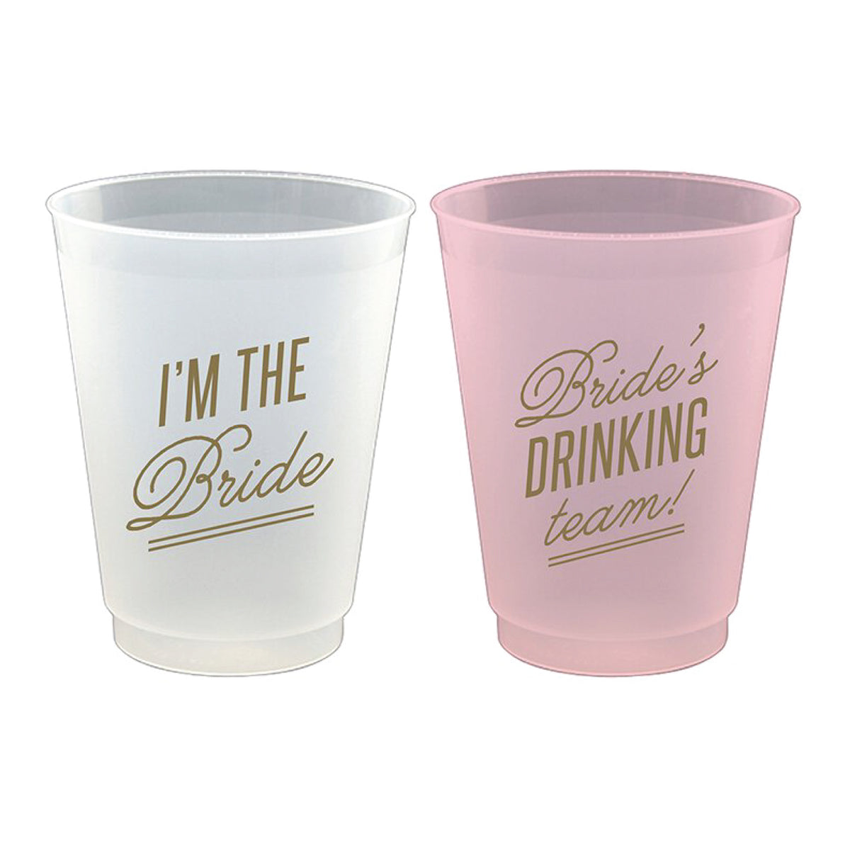 Team Groom - 16 ounce Plastic Cups with Lid & Straw - Thankful Sweets