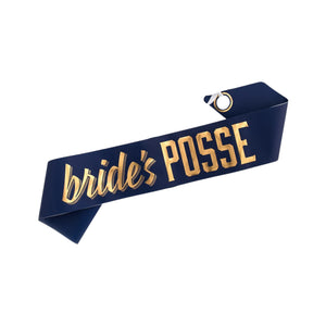 Bride's Posse Cowgirl Bachelorette Party Sash | The Party Darling