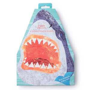 Jawsome Shark Lunch Plates 8ct by Party Pieces