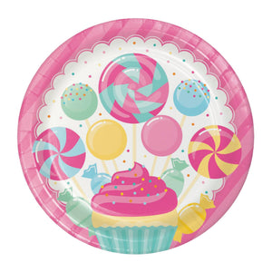 Candy Shop Lunch Plates 8ct | The Party Darling