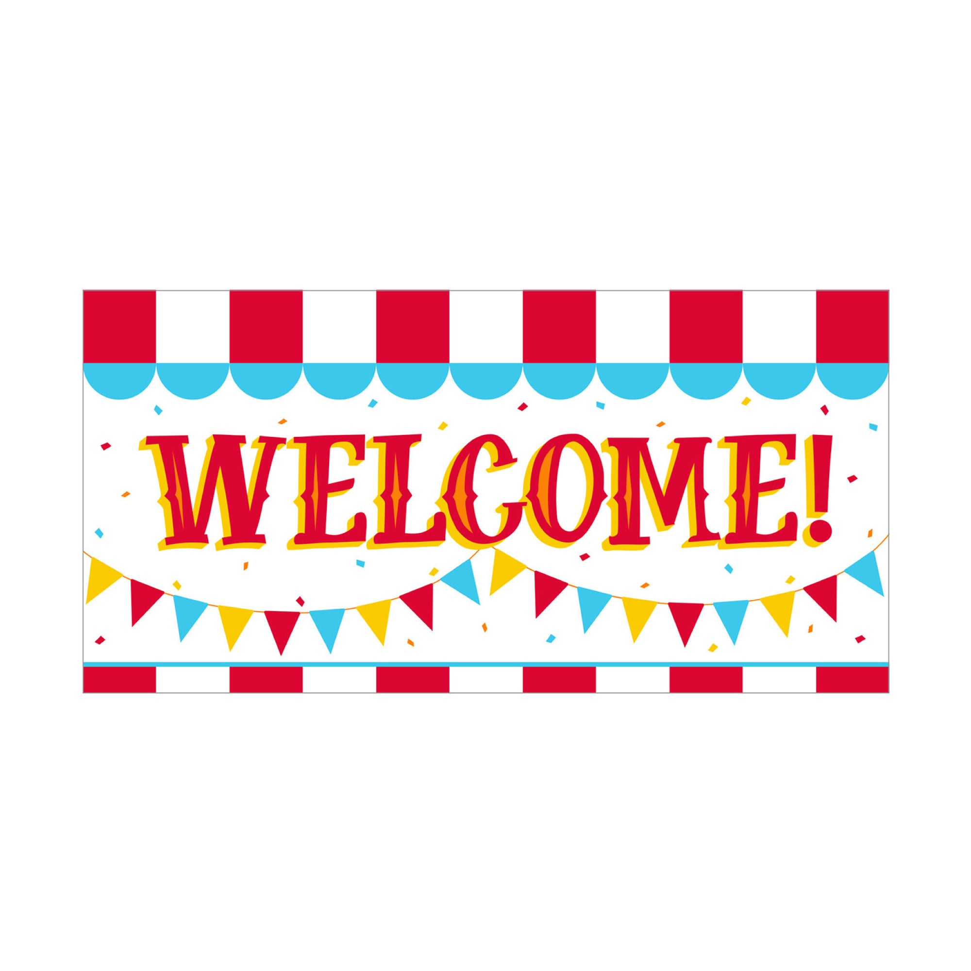 Carnival Welcome Sign & Banners Set 3ct | The Party Darling