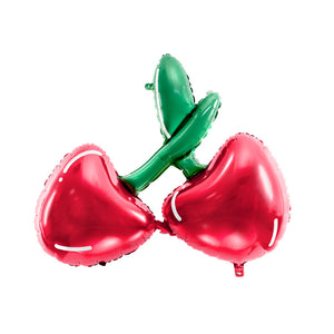 Cherry Foil Balloon 34.5in x 29in | The Party Darling