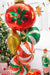 Red Swirly Lollipop Foil Balloon 18in | The Party Darling