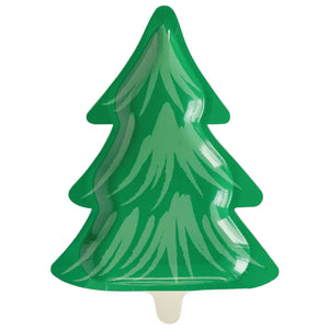 Pine Tree Lunch Plates 8ct | The Party Darling