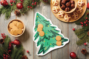 Christmas Tree Melamine Platter | The Party Darling