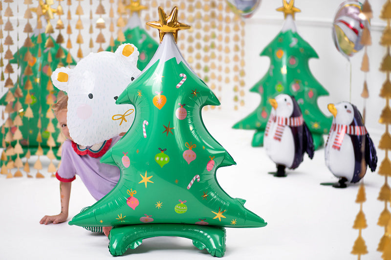 Standing Christmas Tree Balloon 37in | The Party Darling