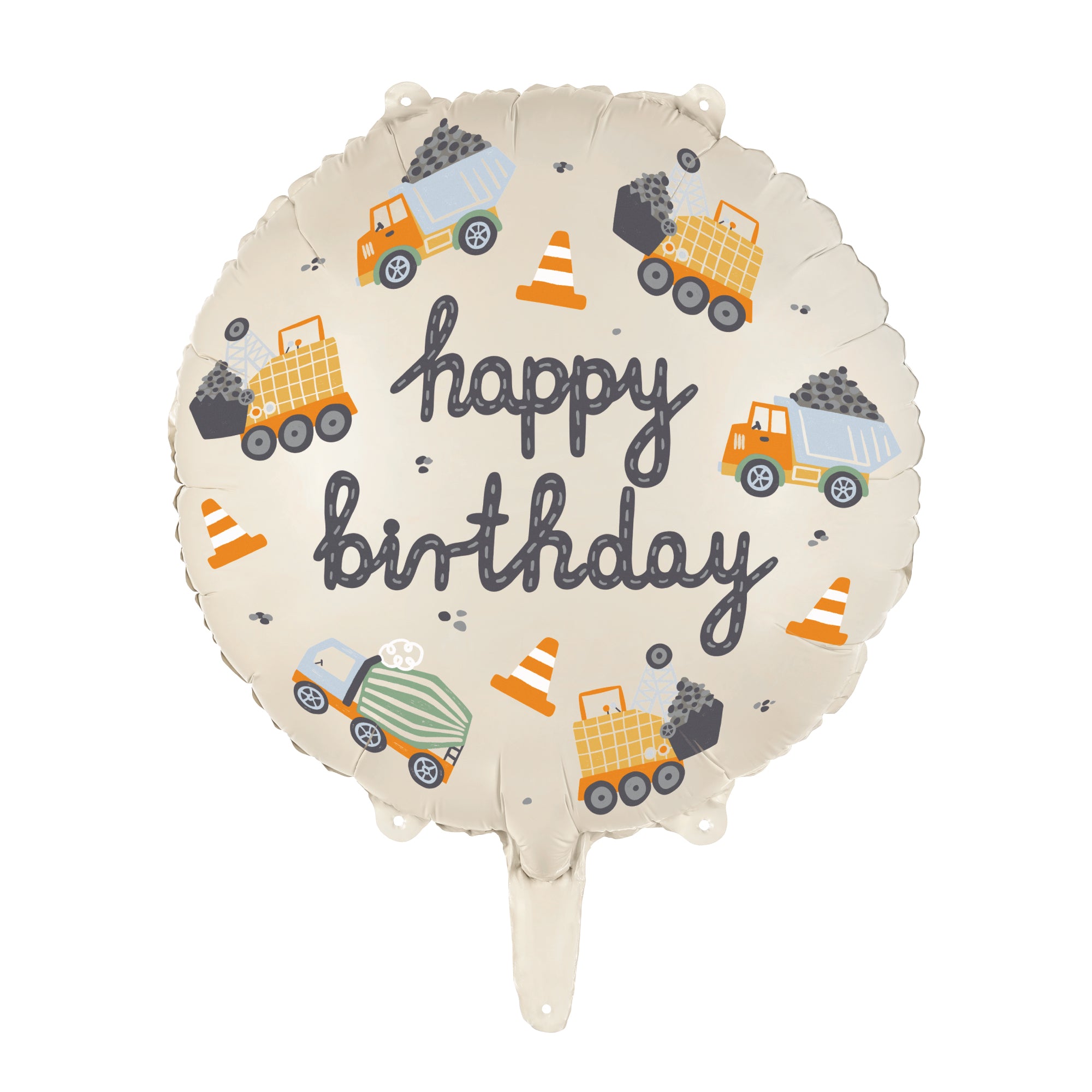 Construction Party Birthday Balloon 14in | The Party Darling