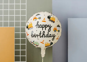 Construction Party Birthday Foil Balloon 14in | The Party Darling