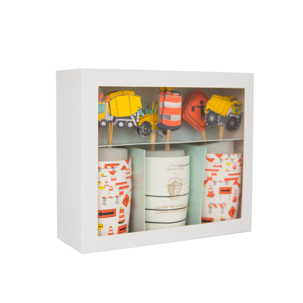 Under Construction Cupcake Kit 24ct - The Party Darling
