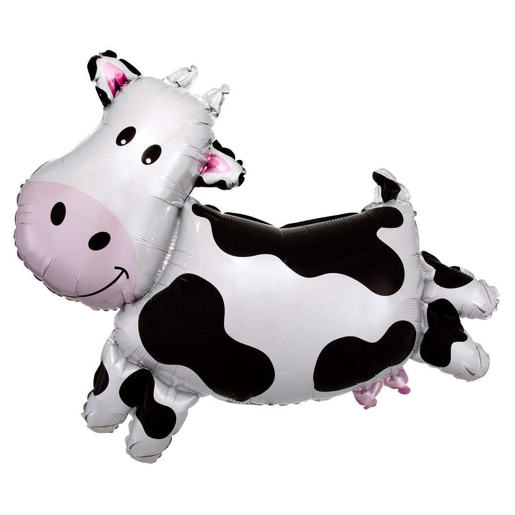 Jumbo Cow Shaped Foil Balloon 30" | The Party Darling