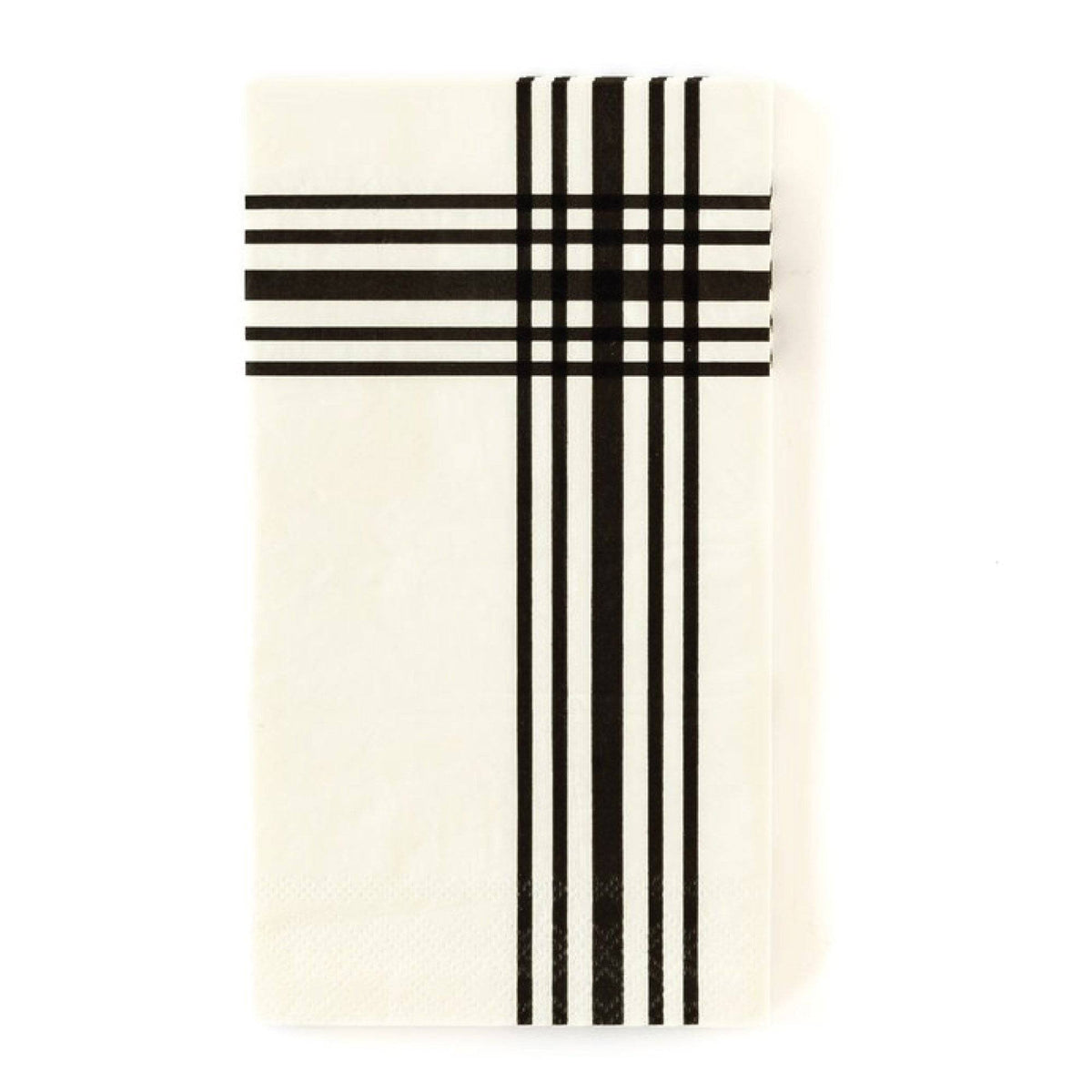 Farmhouse Black and Cream Checkered Kitchen Towel Set