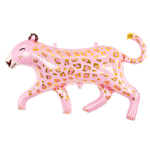 Pink Leopard Foil Balloon 40.5in | The Party Darling