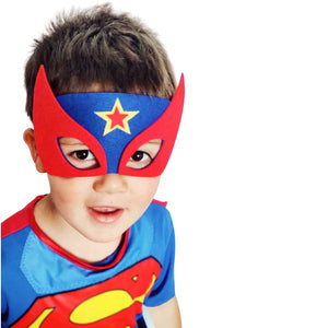 Superhero Felt Masks 4ct | The Party Darling