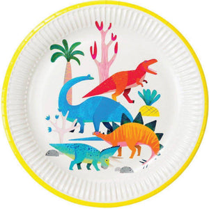 Dinosaur Lunch Plates 8ct | The Party Darling