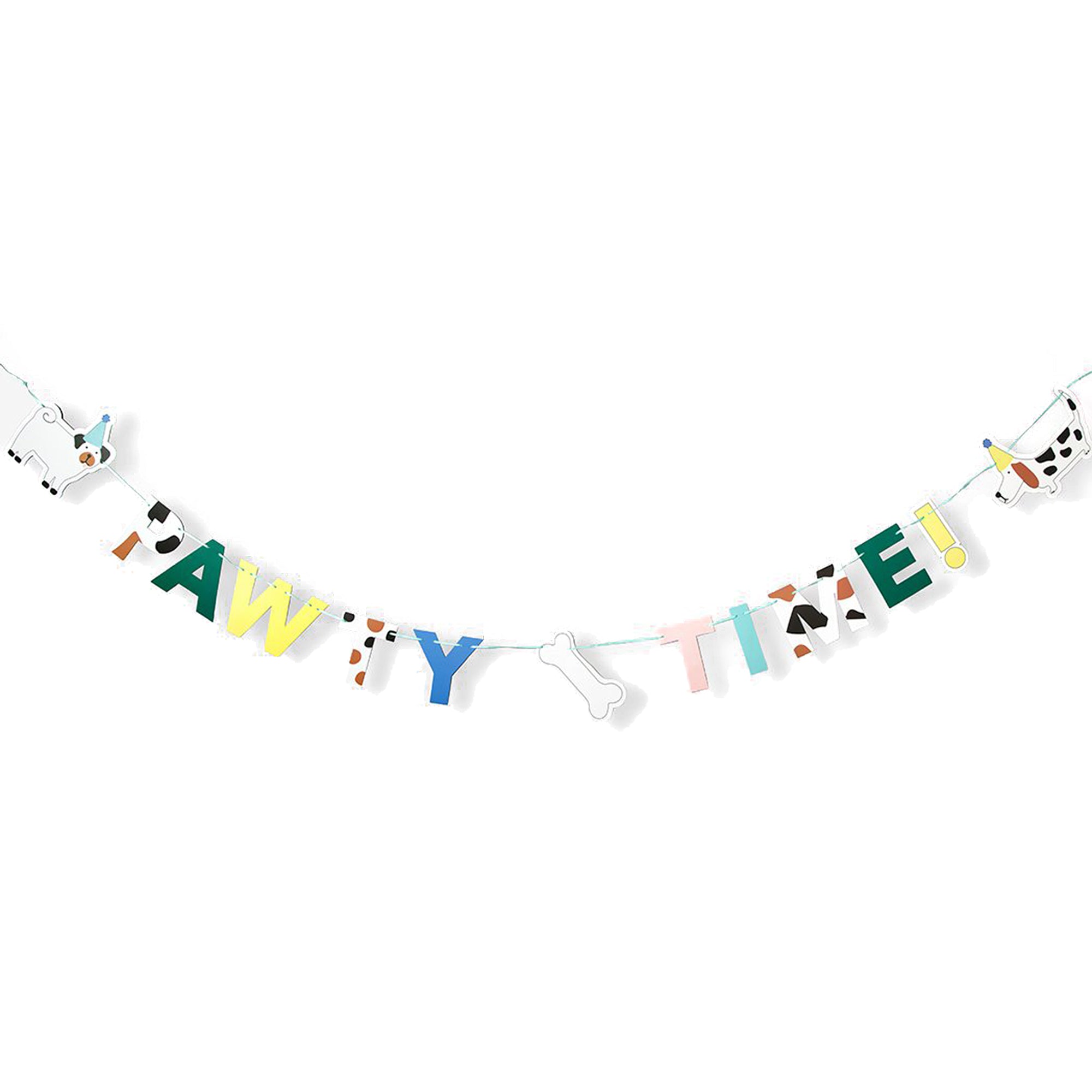 Dog Pawty Time Banner 8ft | The Party Darling