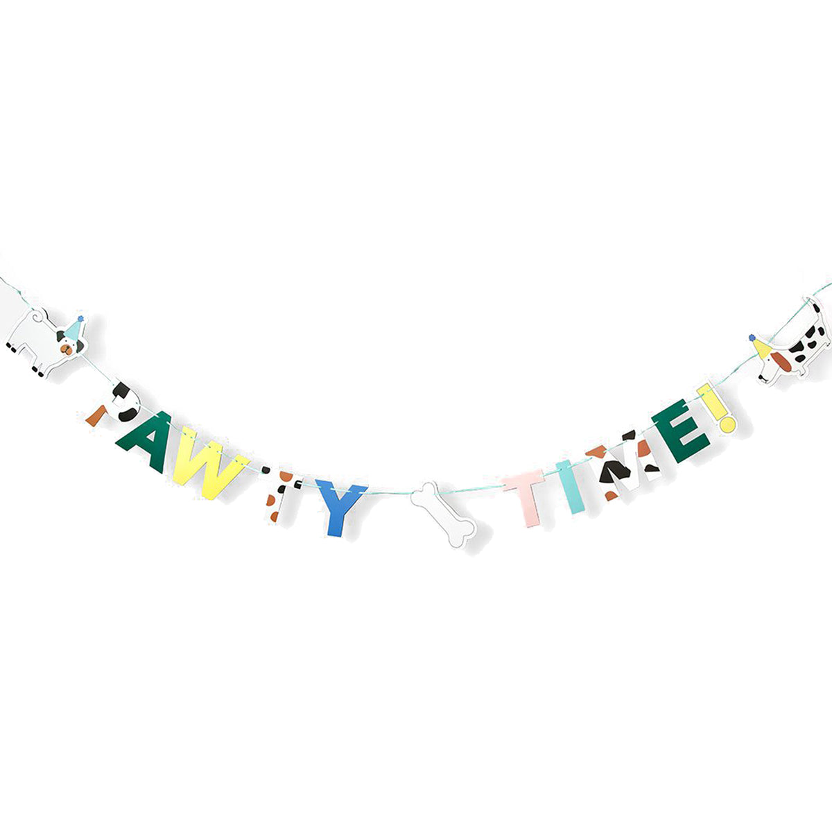 Dog Pawty Time Banner 8ft | The Party Darling