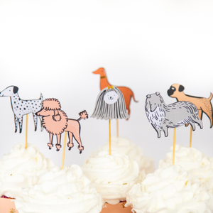 Bow Wow Dog Cupcake Kit 24ct - The Party Darling
