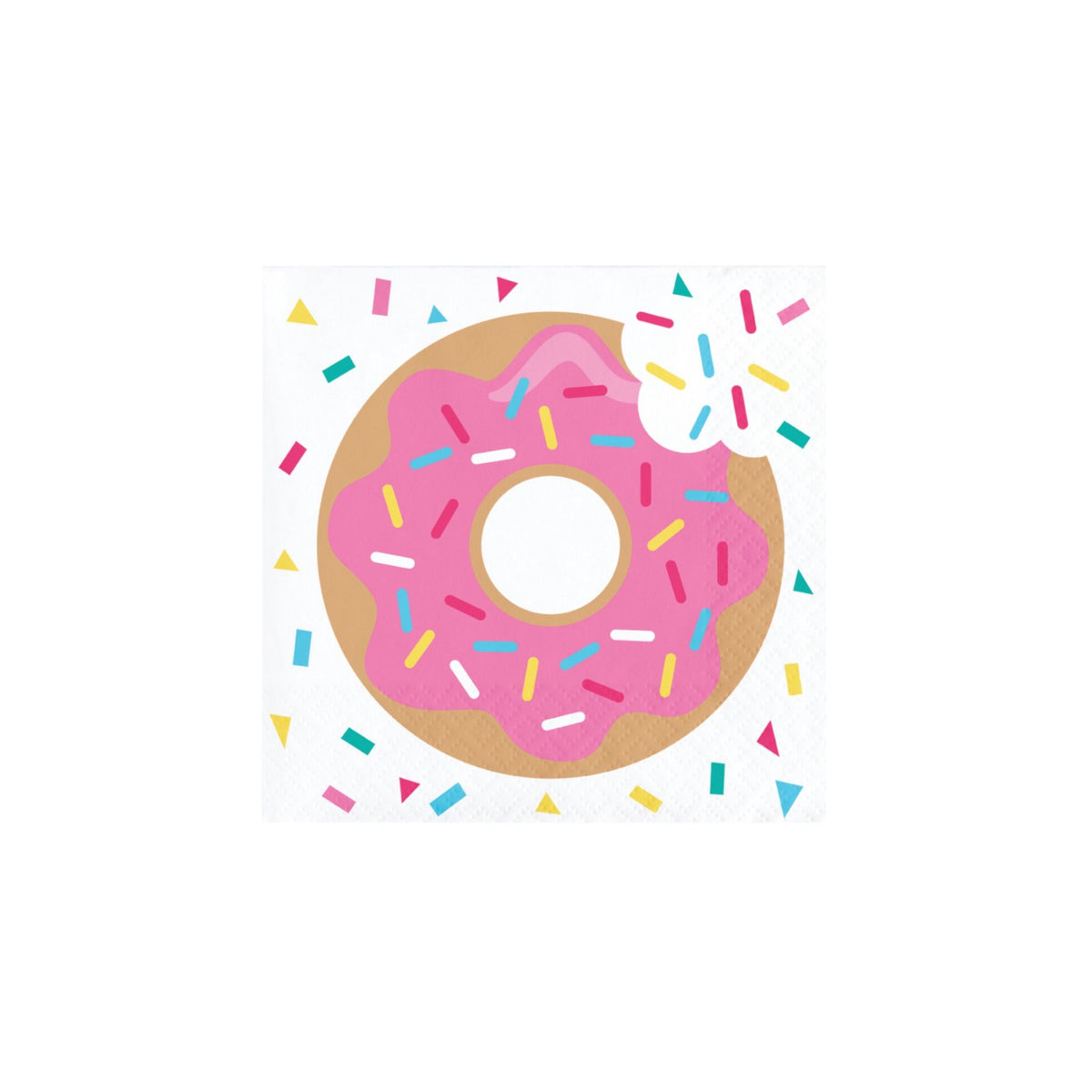 Sweet Baby Co. Donut Sprinkle Baby Shower Decorations Boy or Girl Party  Supplies with Sprinkled With Love Gold Banner, Donuts and Candy Stripe