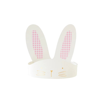 Easter Bunny Party Hats 8ct
